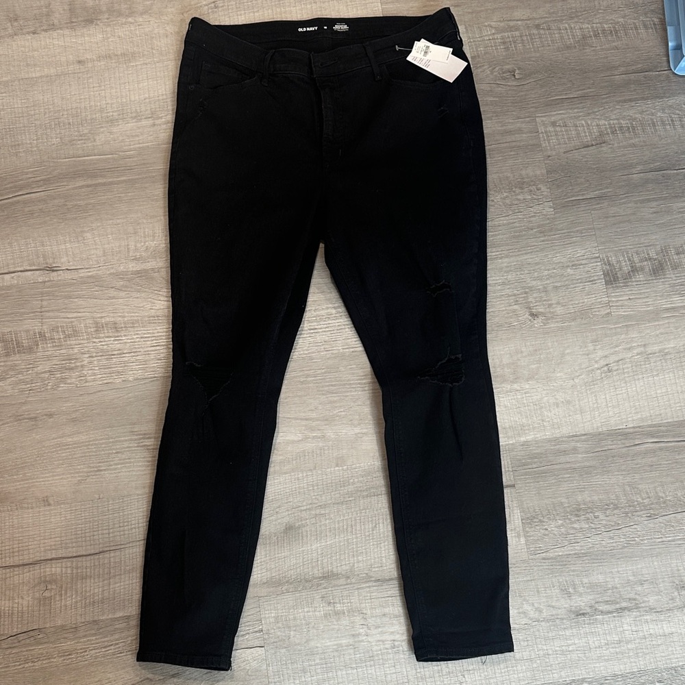 Old Navy Women's Black Skinny Jeans